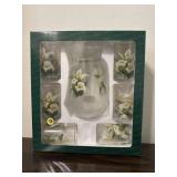 7 Piece Floral Beverage Set