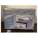 NIB Life Long  Am/Fm Cassette Player Radio