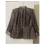 2 Pc Sz 10 Dress Barn Dressy Blazer w/Cami