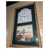 Vintage Ingraham Shadowbox Wall Clock