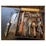 Assorted Cutlery, Meat Thermometer, Clever &