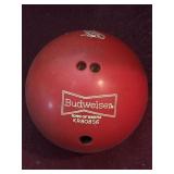 VTG Budweiser "King of Beers" Bowling Ball
