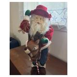 Musical Cowboy Santa