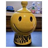 1970s McCoy "Have A Happy Day" Yellow Ceramic