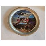 1960s Tin Souvenir Plate from Venezuela