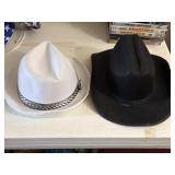 Fedora & Cowboy Hat