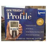 One Touch Profile Diabetes Tracking System