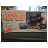 New Sunbeam Table Top Gas Grill