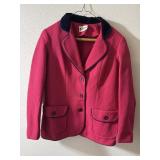 Sz: S, Vintage Hot Pink Blazer