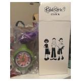 NIB Cool Girls Clock