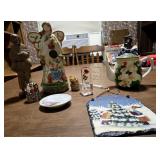 Angel Bird House & other Decor Items