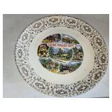 1960s Silver Dollar City Souvenir Plate