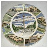 1968 HemisFair Souvenir Plate features