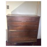 40.5"x18"x44.5" Highboy Dresser w/5 Drawers &