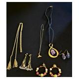 (3) Necklaces & (3) Prs Earrings