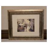 Cafe de Ville Framed Art Print by artist Marilyn