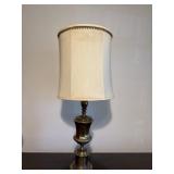 36ï¿½ Vintage Stiffel Brass Table Lamp