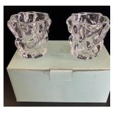 NIB Partylite P7657 Glacier Lights Votive Holder