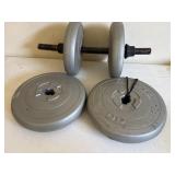 Vtg Challenger Orbatron DP Plastic-coated Weight