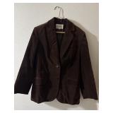 Sz: 10, Super Sport, Vintage Brown Blazer