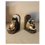 Hunting Ducks Bookends Vintage Cracker Barrel