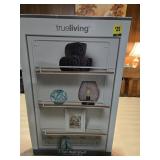 True Living 3-tier White Metal and Wood