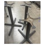 (3) 28' Commercial Restaurant Table Bases