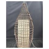 VTG Tiki Hanging Lamp 28'