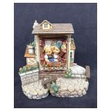 Goebel 'Vacation Time', Ceramic Scene Of Children