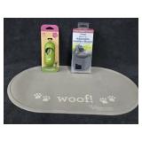 New 18'ï¿½11' Silicone Food Bowl Mat, XS Muzzle &