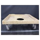 21' x 21' Vollrath Plastic Rack Dolly