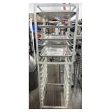 20.4'x70.5, Aluminum Sheet Banking Pan Rack