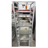 20.4'x70.5, Aluminum Sheet Baking Pan Rack