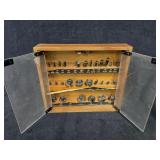 Vintage Craftsman 30-piece Carbide Tipped router