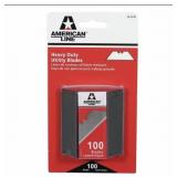 (1) Case (10) Pks of 100 American Line Utility