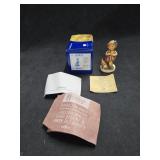 Goebel Hummel 'Little Knitter' Porcelain Figurine