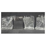 (4) NEW 5x7 Clear Acrylic Sign Holders