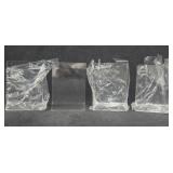 (4) NEW 5x7 Clear Acrylic Sign Holders