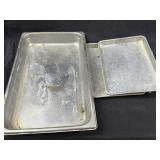(1) 21.5'x13' Commercial Grade Aluminum Pan & (2)