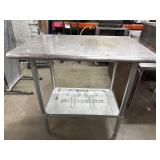 36'x24x35' Stainless Steel Work Table