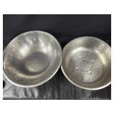 16.5' Stainless Colander & 24.5' Mixing