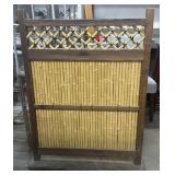 35'x49' Red Lantern Japanes-Style Garden Fence