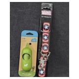 NWT 4' Stars Leash & Earth Rated Dog Waste Bag
