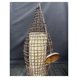 VTG Tiki Hanging Lamp 28'