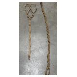 (2) VTG Rug Beaters 28' & 36'