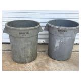 (2) 19' x 24' Heavy Duty Rubbermaid Commercial