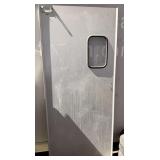 35' x 79' Single Aluminum Swinging Traffic Door