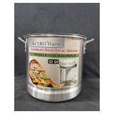 NEW 32 Quart  Acero Ware Aluminum Stock Pot