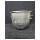 Stainless Commercial Mixer Bowl with a