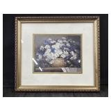17' x 15.5' Framed Print of 'Daisies and